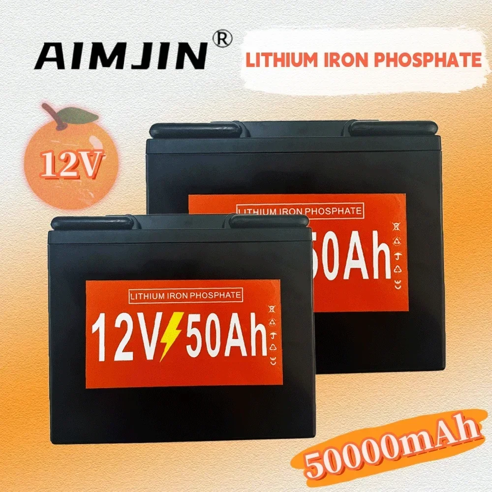 12V 50Ah Rechargeable LiFePO4 Battery Pack with high capacity and power suitable for outdoor portable backup power supply
12V 50Ah Rechargeable LiFePO4 Battery Pack with high capacity and power suitable for outdoor portable backup power supply
