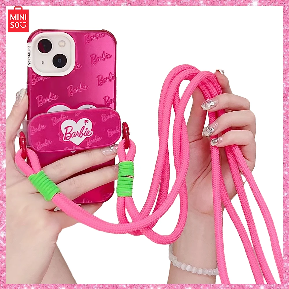 2024 New Barbie Kawaii Cartoon Y2K Girl Rose Red English Long Strap Iphone 14/13Pro Max Case Birthday Gift
2024 New Barbie Kawaii Cartoon Y2K Girl Rose Red English Long Strap Iphone 14/13Pro Max Case Birthday Gift