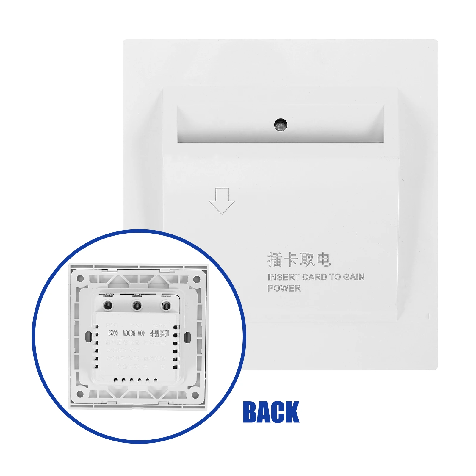 Energy Saving Hotel Wall Panel Electricity Recognition Switch For Room Power Design Hotel Supply Panels Key Card Sensor
Energy Saving Hotel Wall Panel Electricity Recognition Switch For Room Power Design Hotel Supply Panels Key Card Sensor