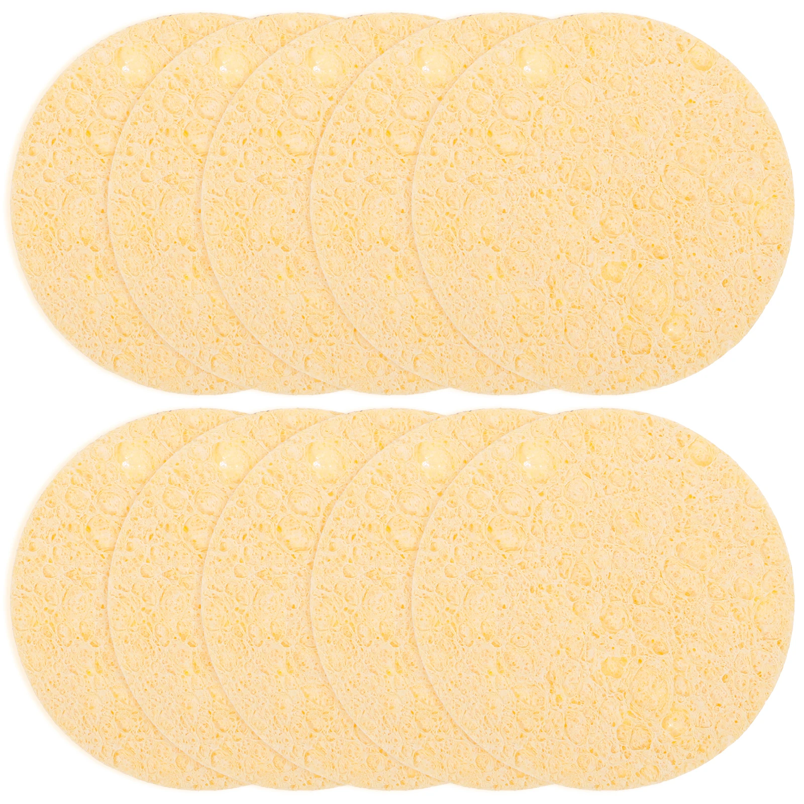 10pcs Soldering Cleaner Solder Cleaner Sponge Sponges High Temperature Resistance for Iron Head Tips Cleaning Kit
10pcs Soldering Cleaner Solder Cleaner Sponge Sponges High Temperature Resistance for Iron Head Tips Cleaning Kit