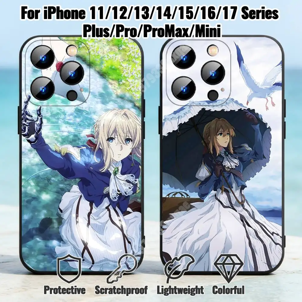 Violet Evergarden Phone Case for iPhone 17 16 16E Pro Plus Air 15 14 Max Mini 12 11 Shockproof Protector
Violet Evergarden Phone Case for iPhone 17 16 16E Pro Plus Air 15 14 Max Mini 12 11 Shockproof Protector