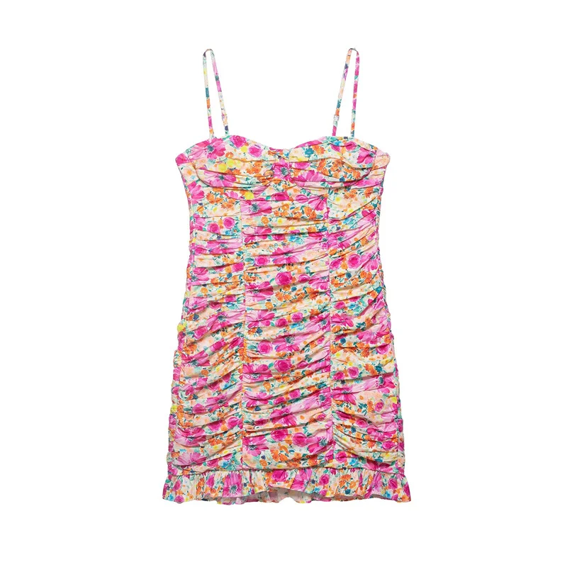 Summer Women's Printed Mini Camisole Dresses 2026 Fashion Vacation Beach Dresses Banquet Party Dress Evening Dress
Summer Women's Printed Mini Camisole Dresses 2026 Fashion Vacation Beach Dresses Banquet Party Dress Evening Dress