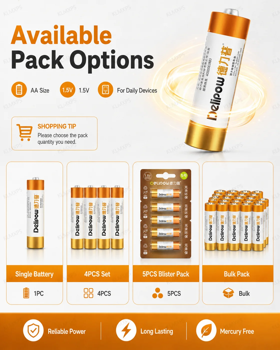 No.5 No.7 AA AAA LR6 LR3 Alkaline Dry Battery for Children Toy Remote Control Household Appliances
No.5 No.7 AA AAA LR6 LR3 Alkaline Dry Battery for Children Toy Remote Control Household Appliances