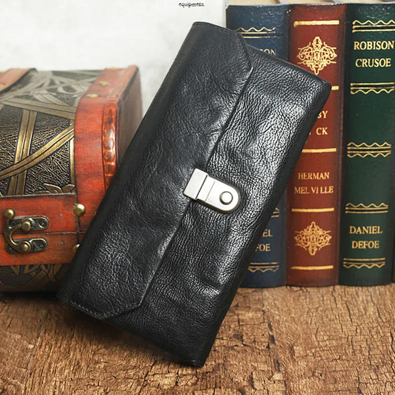 AETOO Original retro handmade leather long purse head layer cowhide fold money clip men's and women's mobile phone bag locking
AETOO Original retro handmade leather long purse head layer cowhide fold money clip men's and women's mobile phone bag locking