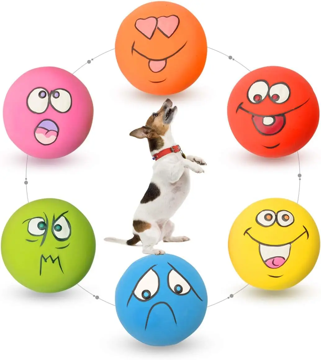Soft Latex Dog Squeaky Toys, 6pcs Chewing Balls for Puppies and Small Breeds, Fun Fetch Play
Soft Latex Dog Squeaky Toys, 6pcs Chewing Balls for Puppies and Small Breeds, Fun Fetch Play