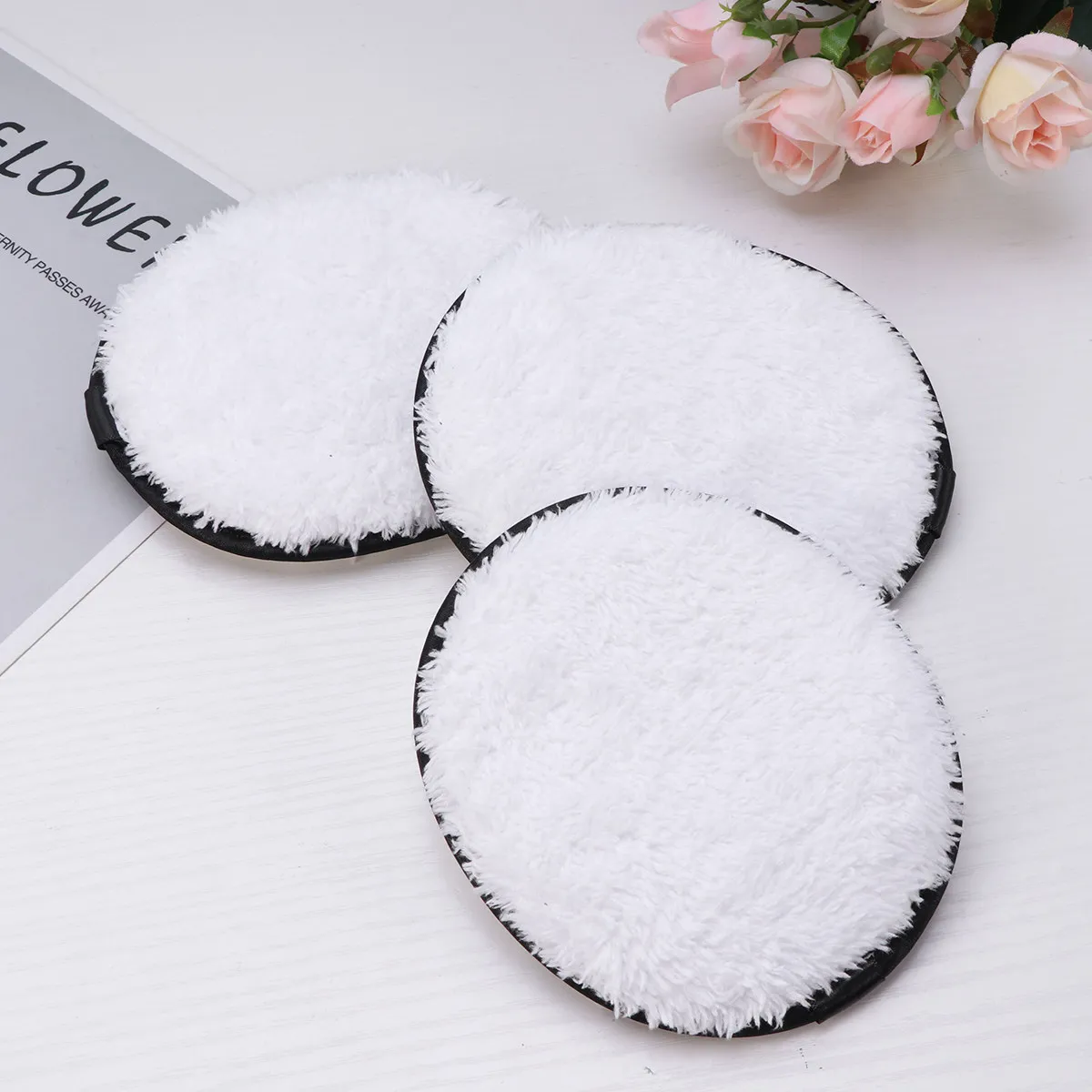 3Pcs Makeup Remover Pads Microfiber Towels Facial Cleansing Cleanser Reusable Washable Pads
3Pcs Makeup Remover Pads Microfiber Towels Facial Cleansing Cleanser Reusable Washable Pads