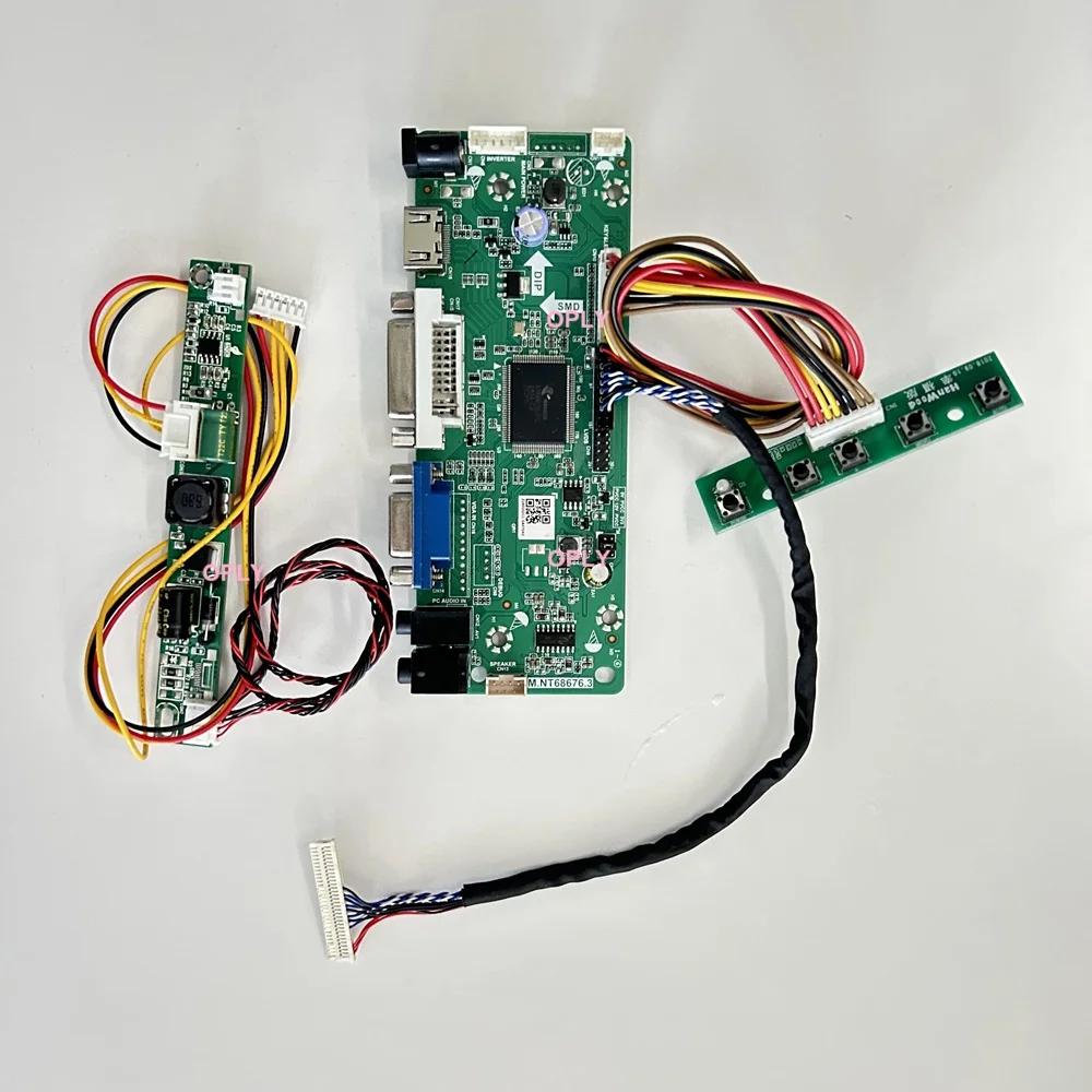 M.NT68676 Плата контроллера для M270HW01 V2 1920X1080 ЖК-панель экран монитора DIY 27 "VGA HDMI-совместимый DVI 
M.NT68676 Плата контроллера для M270HW01 V2 1920X1080 ЖК-панель экран монитора DIY 27 "VGA HDMI-совместимый DVI