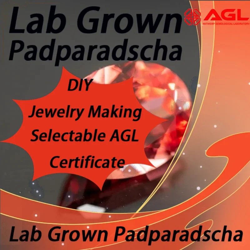 Lab Grown Padparadscha Fire Lotus Color Oval Shaped Advanced Charms Jewelry Rings Earrings Making With AGL Certificate
Lab Grown Padparadscha Fire Lotus Color Oval Shaped Advanced Charms Jewelry Rings Earrings Making With AGL Certificate