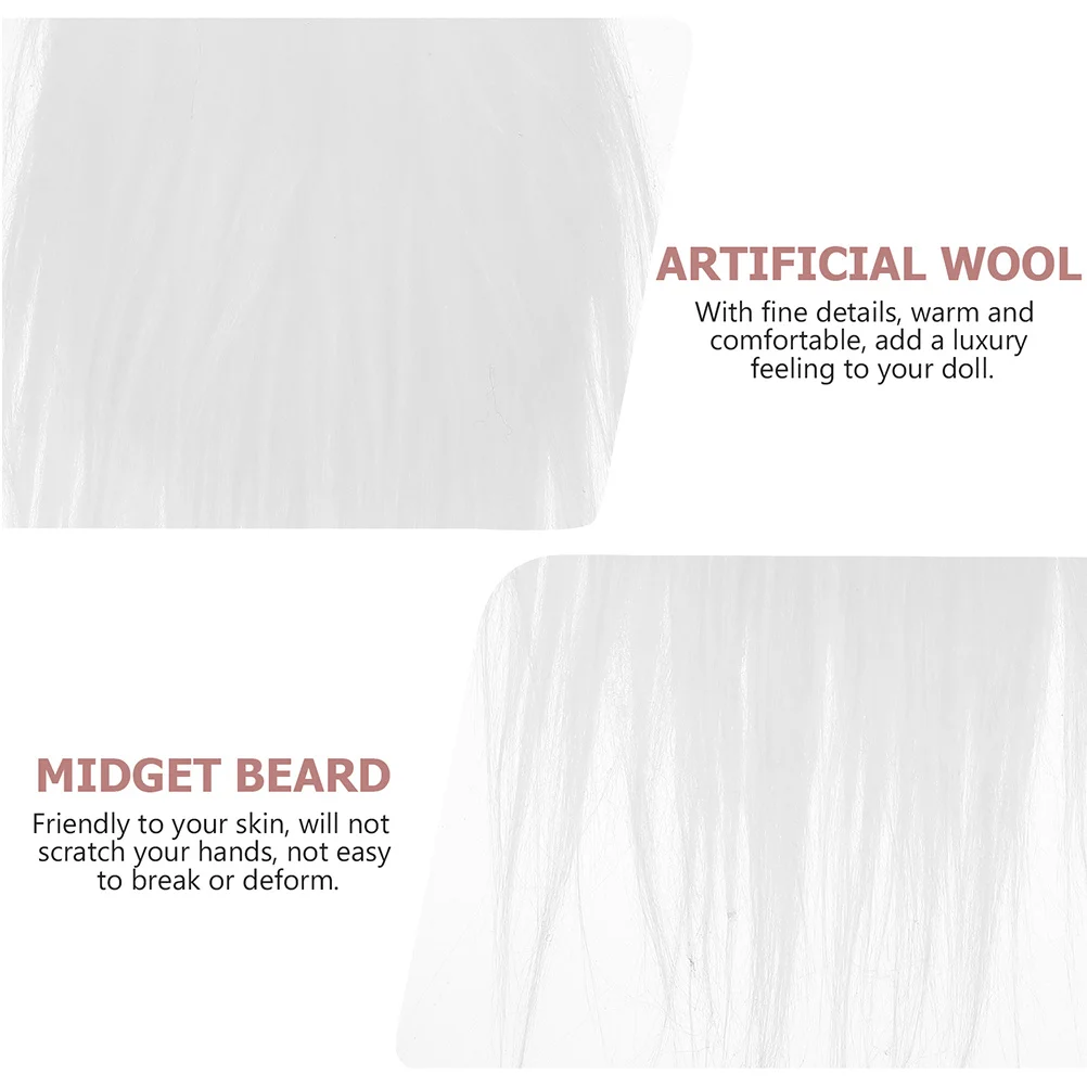 1Set Gnome Beard DIY Pre-Cut Beard Material for Christmas Valentine's Day Gnomes Decor Accessories Gnomes Making Accessories
1Set Gnome Beard DIY Pre-Cut Beard Material for Christmas Valentine's Day Gnomes Decor Accessories Gnomes Making Accessories