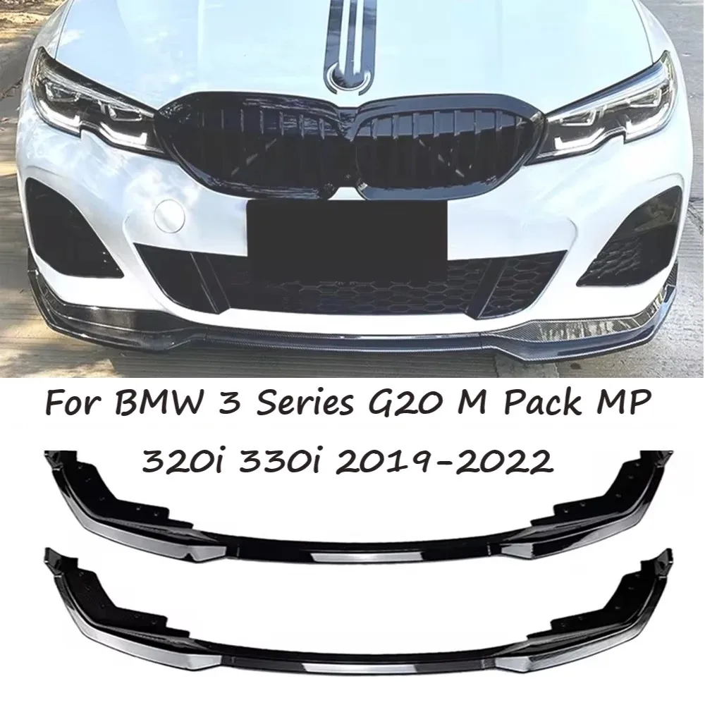 For BMW 3 Series G20 M Pack MP 320i 330i 2019-2022 Car Front Bumper Lip Body Kit Spoiler Splitter Bumper Canard Lip Accessories
For BMW 3 Series G20 M Pack MP 320i 330i 2019-2022 Car Front Bumper Lip Body Kit Spoiler Splitter Bumper Canard Lip Accessories