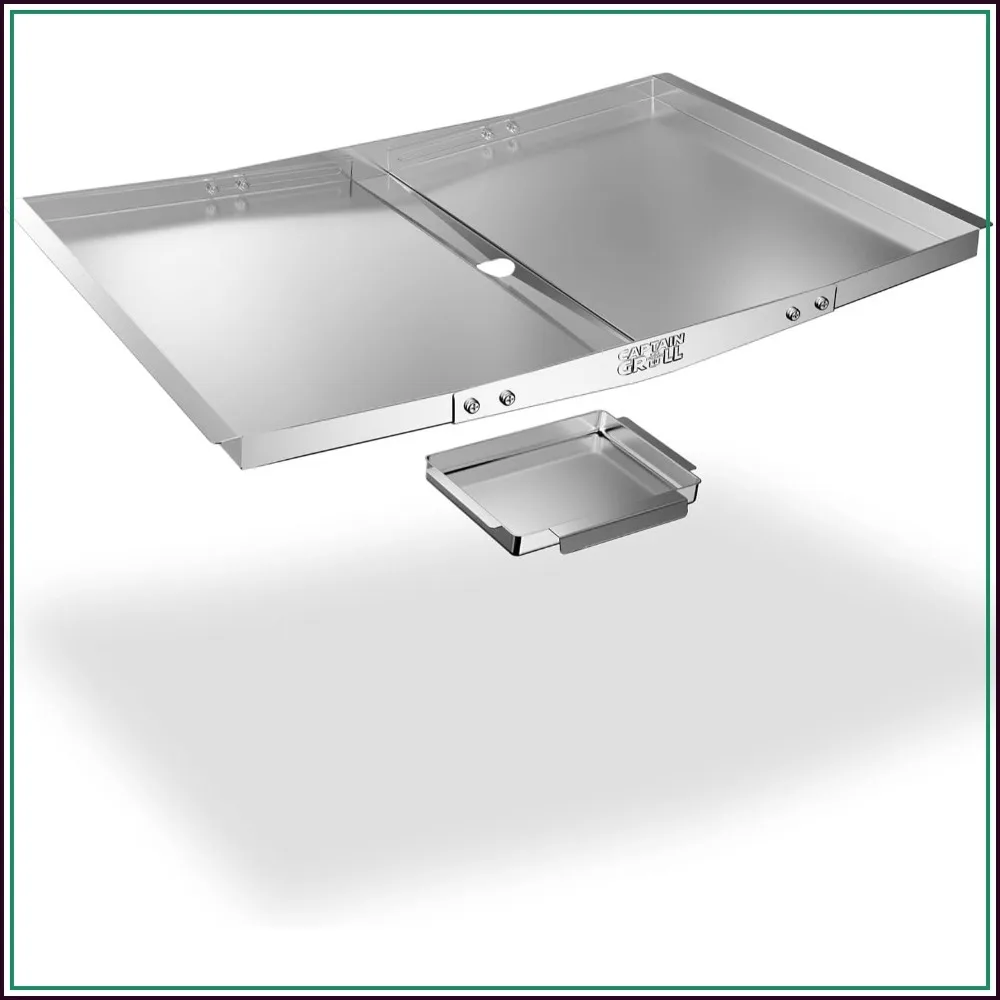 Adjustable Stainless Drip Pan for Gas Grills, Fits 24-30 inch Models, Replacement Grease Tray with Catch Pan
Adjustable Stainless Drip Pan for Gas Grills, Fits 24-30 inch Models, Replacement Grease Tray with Catch Pan