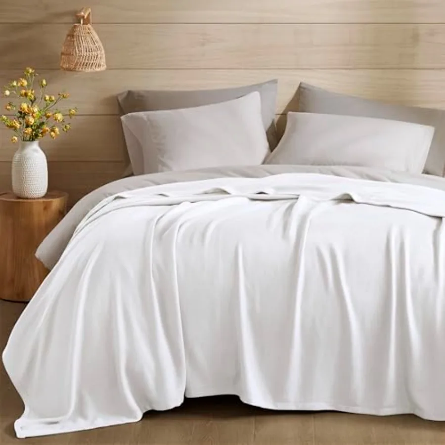 Size Blanket 70% Rayon Bamboo-Based 30% Cotton Breathable for Hot Sleepers Menopause Ultra Soft and Snag-Resistant Summer Blank
Size Blanket 70% Rayon Bamboo-Based 30% Cotton Breathable for Hot Sleepers Menopause Ultra Soft and Snag-Resistant Summer Blank