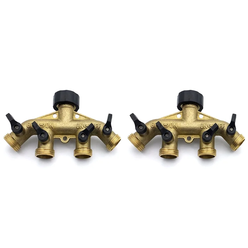 RALCA-2X 4-ходовой латунный разветвитель шланга, латунный коллектор для шланга 3/4 дюйма, разветвитель крана для садового шланга, твердая латунь-желтая
RALCA-2X 4-ходовой латунный разветвитель шланга, латунный коллектор для шланга 3/4 дюйма, разветвитель крана для садового шланга, твердая латунь-желтая