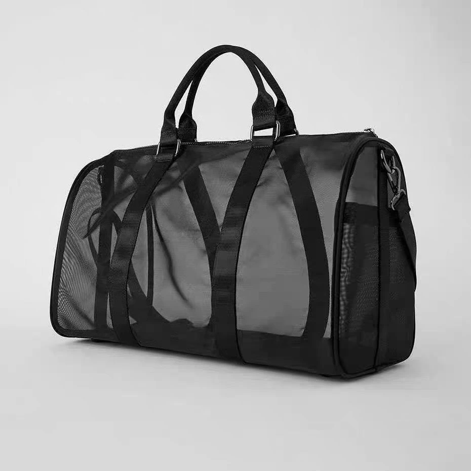 AL Yoga Transparent Mesh Travel Duffle Casual Journey Shoulder Bag for Women Men Large Capacity Tote Leisure Travel Handbags
AL Yoga Transparent Mesh Travel Duffle Casual Journey Shoulder Bag for Women Men Large Capacity Tote Leisure Travel Handbags