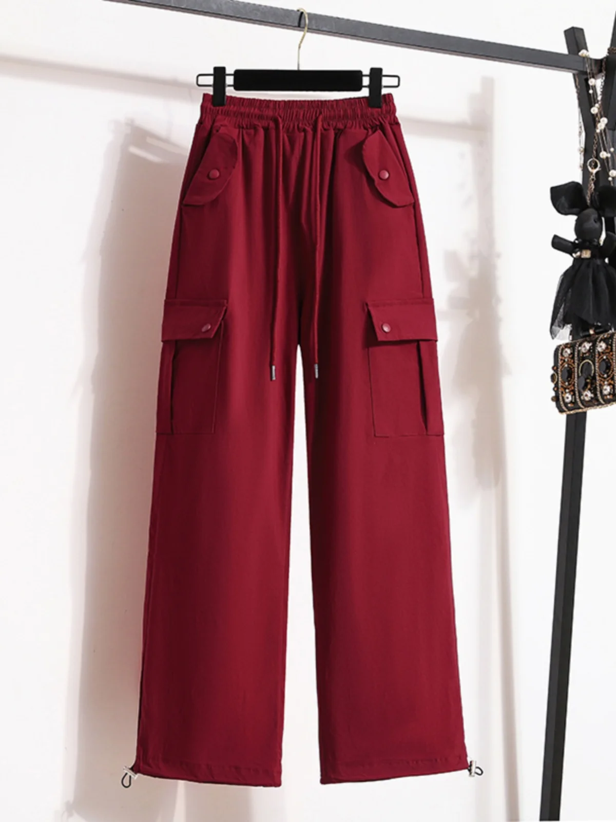 American Sle High Waist Loose Casual Pants Women's Spring Autumn New Faion Workwear Trousers Sport Wide Leg Long Pants
American Sle High Waist Loose Casual Pants Women's Spring Autumn New Faion Workwear Trousers Sport Wide Leg Long Pants