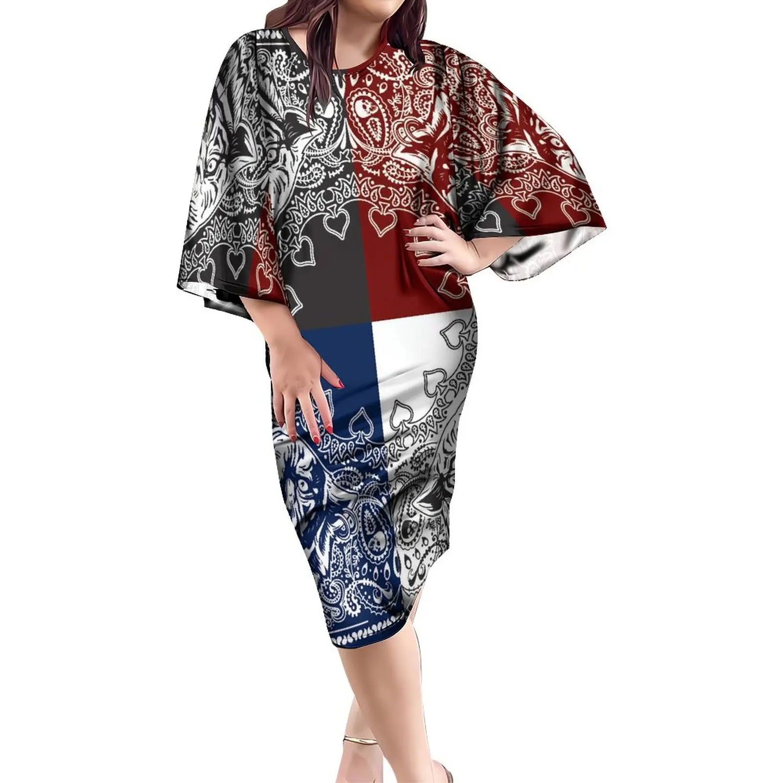 2024 Summer Crew Neck Slim-Fit Long Dress Butterfly Sleeve Party Style Dress Custom Bandanas Floral Print Women'S Dress
2024 Summer Crew Neck Slim-Fit Long Dress Butterfly Sleeve Party Style Dress Custom Bandanas Floral Print Women'S Dress