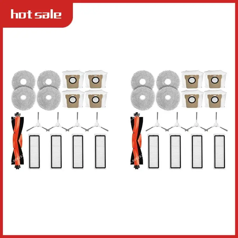BEAU-2 Set For Xiaomi Robot Vacuum X20+ / X20 Plus Replacement Parts Main Side Brush Hepa Filter Mop Cloth Dust Bags
BEAU-2 Set For Xiaomi Robot Vacuum X20+ / X20 Plus Replacement Parts Main Side Brush Hepa Filter Mop Cloth Dust Bags
