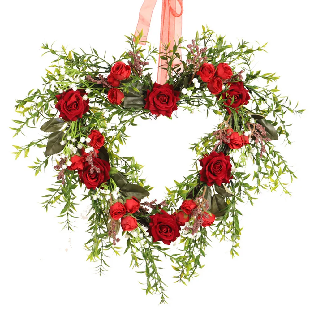 1Pcs Heart-Shaped Rose Luminous Hanging Door Garland Delicate Wreath Wall Pendant Porch Hanging Glowing Rattan Decoration
1Pcs Heart-Shaped Rose Luminous Hanging Door Garland Delicate Wreath Wall Pendant Porch Hanging Glowing Rattan Decoration