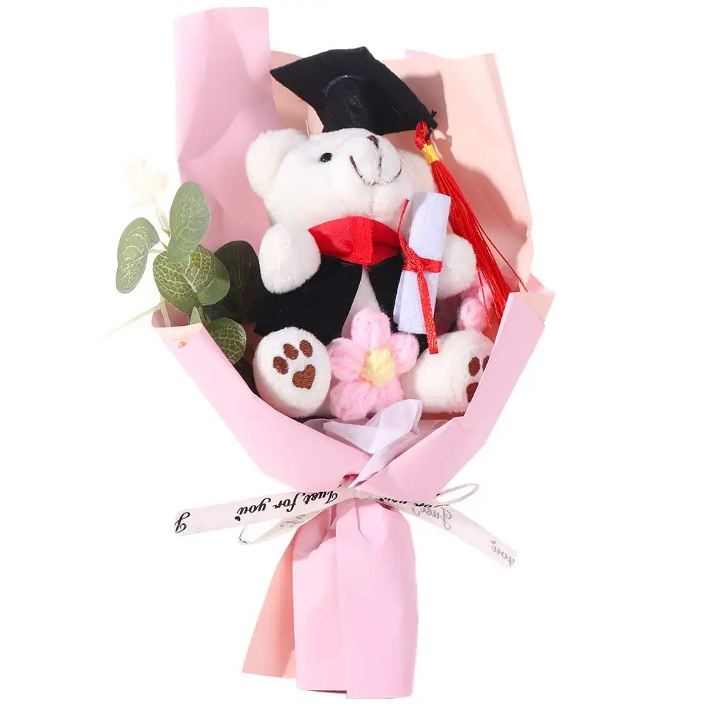 Graduation Season Little Bear Crochet Bouquet Celebrate Party Graduation Ceremony Graduation Flower Bouquet Commemorative
Graduation Season Little Bear Crochet Bouquet Celebrate Party Graduation Ceremony Graduation Flower Bouquet Commemorative