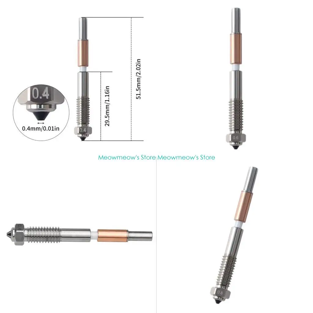 Высокое сопло для 3D-печати W91A, оптимизированное для температурной стабильности и постоянной скорости экструзии
Высокое сопло для 3D-печати W91A, оптимизированное для температурной стабильности и постоянной скорости экструзии