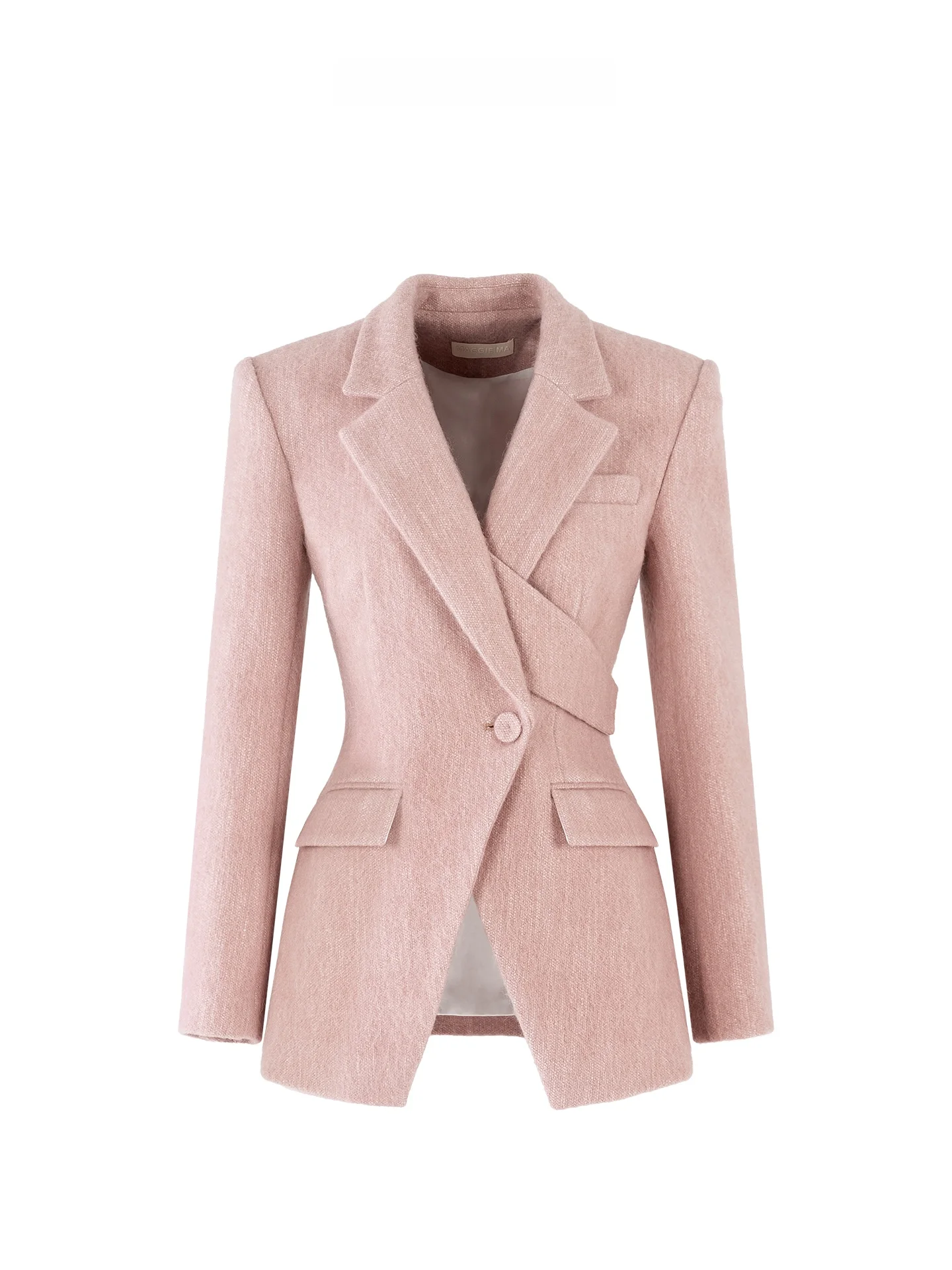 MAGGIE MA Spring New Sle Women's Pink Casual Suit Jaet Commute Friendly Long Sve Woolen Coat 633C
MAGGIE MA Spring New Sle Women's Pink Casual Suit Jaet Commute Friendly Long Sve Woolen Coat 633C