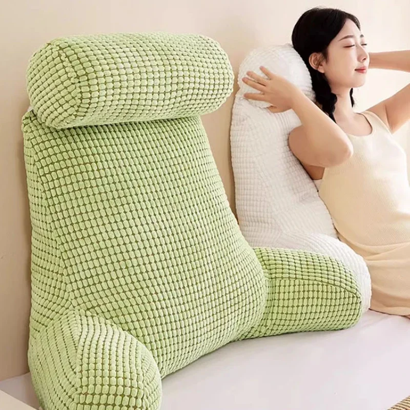 1PC Headboard Pillow Cushion Large Backrest Soft Sofa Neck Support Waist Cushions Trendy Bed Lumbar Back Living Room Decorative
1PC Headboard Pillow Cushion Large Backrest Soft Sofa Neck Support Waist Cushions Trendy Bed Lumbar Back Living Room Decorative