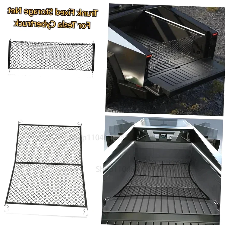 New! Elastic Net For Tesla Cybertruck Cyber Pickup Truck Back Bucket Box Outdoor Travel Luggage Net Fixed Decoration Car Accesso
New! Elastic Net For Tesla Cybertruck Cyber Pickup Truck Back Bucket Box Outdoor Travel Luggage Net Fixed Decoration Car Accesso
