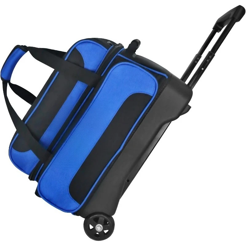 2 Ball Bowling Bag with Wheels, Double Bowling Bags 2 Ball Roller w/Separate Compartment for Bowling Shoes (Up To US Me
2 Ball Bowling Bag with Wheels, Double Bowling Bags 2 Ball Roller w/Separate Compartment for Bowling Shoes (Up To US Me