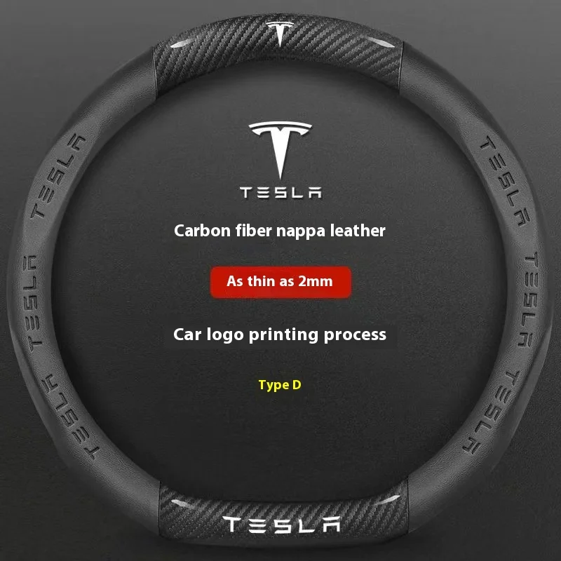 For Tesla Model 3 Model Y Model S Model X Roadster Carbon fiber Suede Leather Anti-slip Car Steering Wheel Cover Accessories
For Tesla Model 3 Model Y Model S Model X Roadster Carbon fiber Suede Leather Anti-slip Car Steering Wheel Cover Accessories