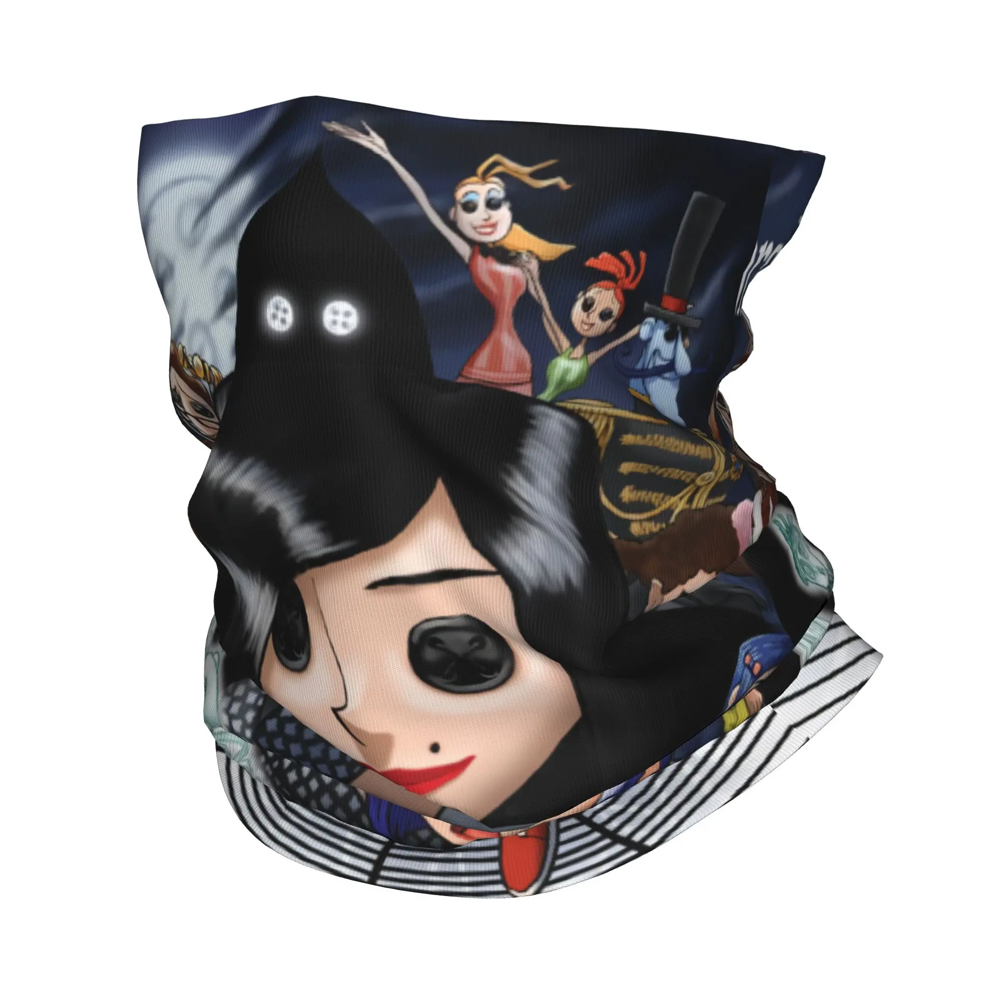 Halloween Horror Animation Movie Coraline Bandana Neck Gaiter UV Protection Face Scarf Cover Men Women Headband Tube Balaclava
Halloween Horror Animation Movie Coraline Bandana Neck Gaiter UV Protection Face Scarf Cover Men Women Headband Tube Balaclava