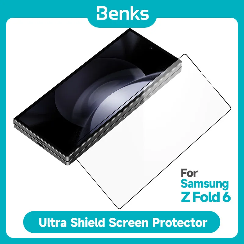 Benks 0.3mm Ultra Shield HD Screen Protector for Samsung Z Fold6 Full Coverage Phone Film
Benks 0.3mm Ultra Shield HD Screen Protector for Samsung Z Fold6 Full Coverage Phone Film