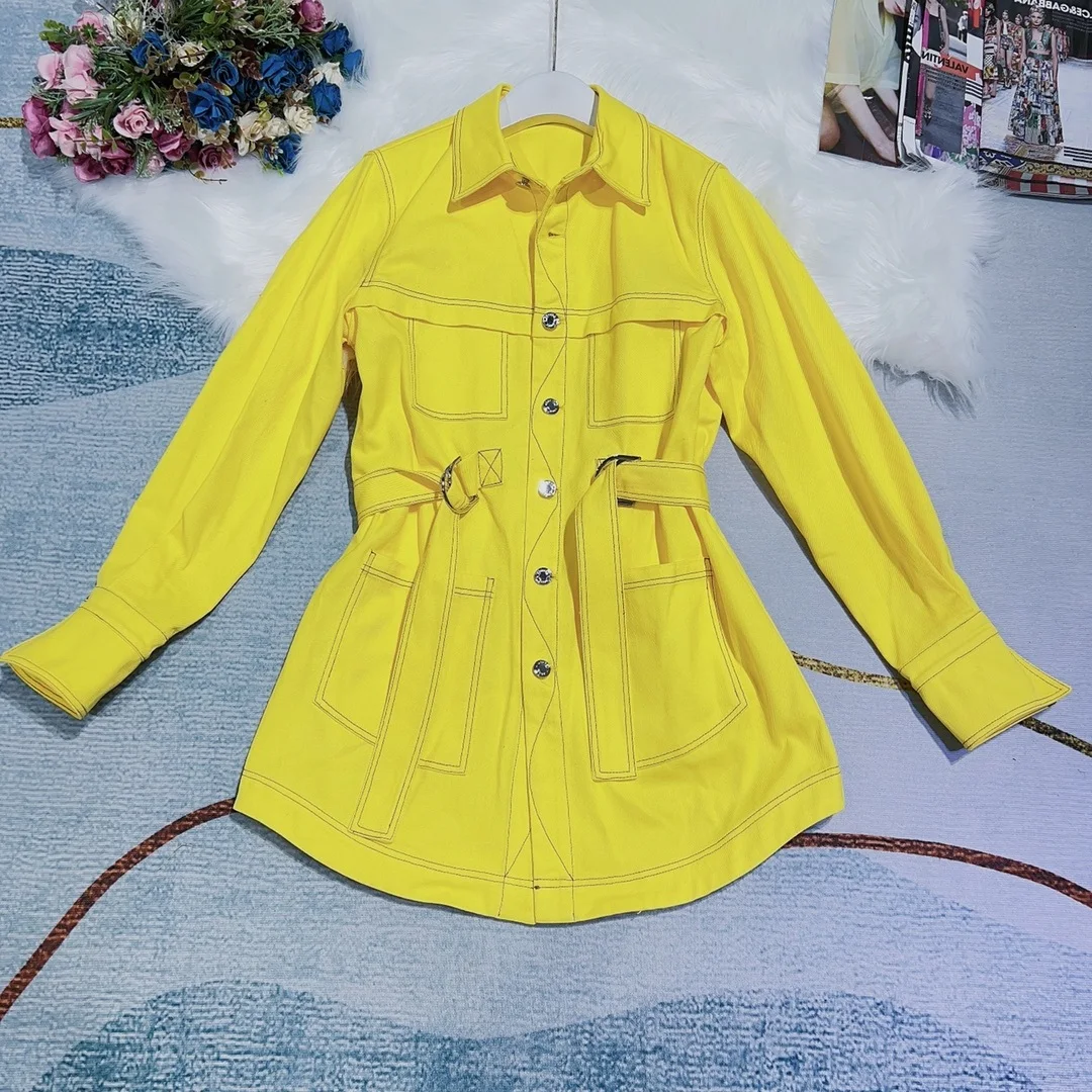 Clothing 2023 New Fall Women's Simple Handsome Denim Dress 0830
Clothing 2023 New Fall Women's Simple Handsome Denim Dress 0830