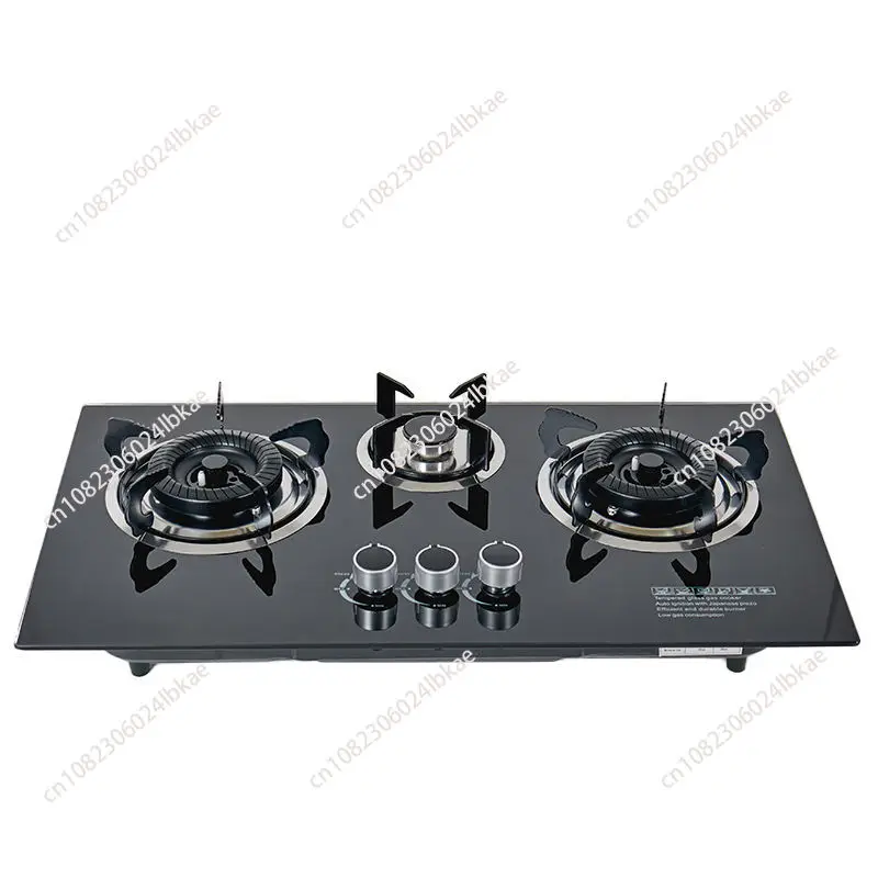 Kitchen Appliance Built-in Cooktops Tempered Glass Top 3 Burner Gas Stove
Kitchen Appliance Built-in Cooktops Tempered Glass Top 3 Burner Gas Stove