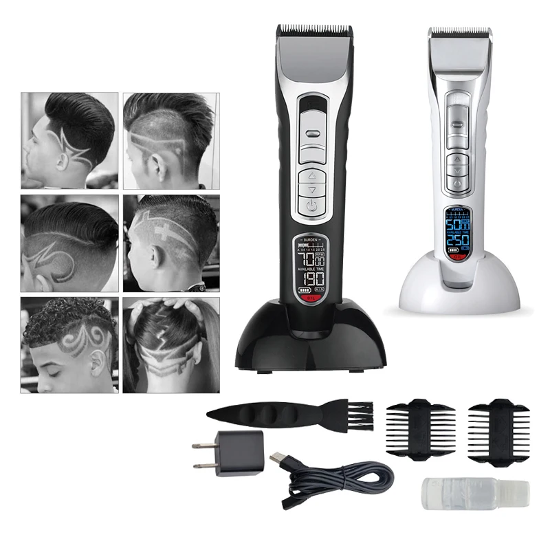Low Noise Large Battery Capacity Electric Hair Clipper Shaver Hair Trimmer Cordless Men Hair Cutting Machine
Low Noise Large Battery Capacity Electric Hair Clipper Shaver Hair Trimmer Cordless Men Hair Cutting Machine