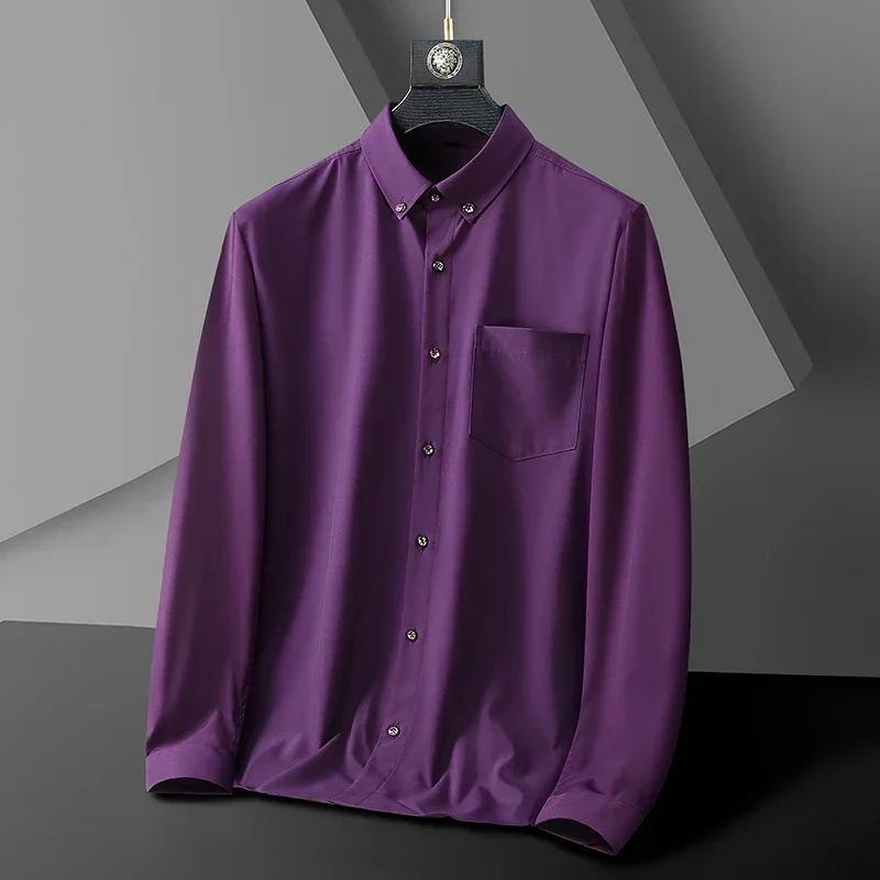 Business Shirts 10XL 8XL 7XL 6XL 5XL 4XL 3XL Lapel Large Size Men's Long Sleeve Tops Suit Lining Male Blouses
Business Shirts 10XL 8XL 7XL 6XL 5XL 4XL 3XL Lapel Large Size Men's Long Sleeve Tops Suit Lining Male Blouses