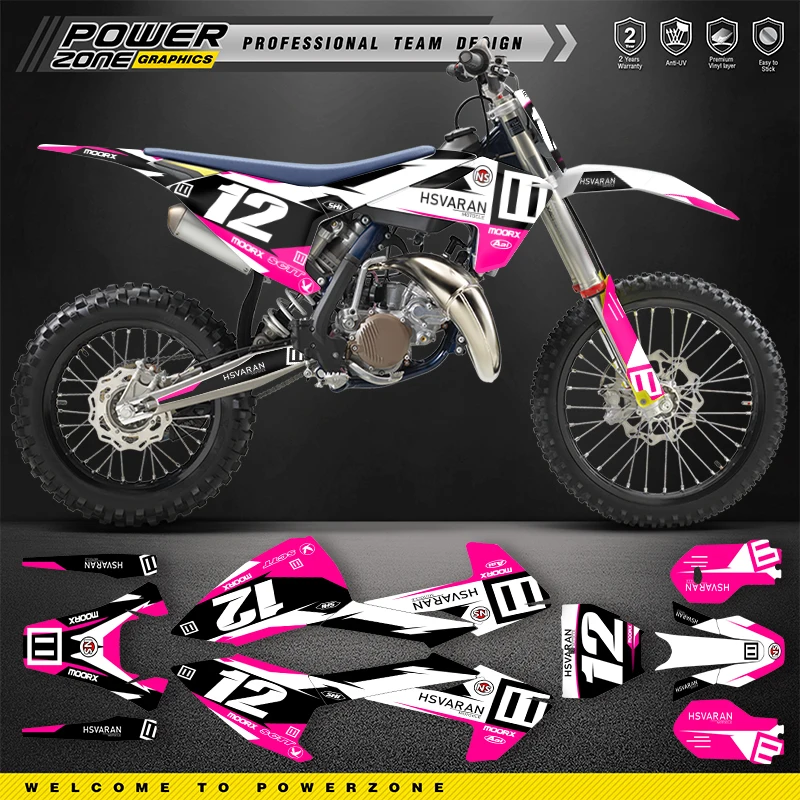 PowerZone Custom Team Graphics Backgrounds Decal Stickers Kit For Husqvarna TC85 2023 2022 2021 2020 2019 2018 07
PowerZone Custom Team Graphics Backgrounds Decal Stickers Kit For Husqvarna TC85 2023 2022 2021 2020 2019 2018 07