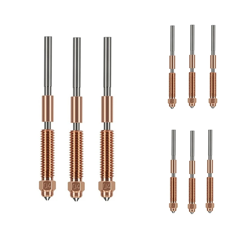 3Pcs 3D Printer Nozzle All-In-One Nozzle High Flow For K1C K1 Max Ender-3 V3 3D Printer
3Pcs 3D Printer Nozzle All-In-One Nozzle High Flow For K1C K1 Max Ender-3 V3 3D Printer