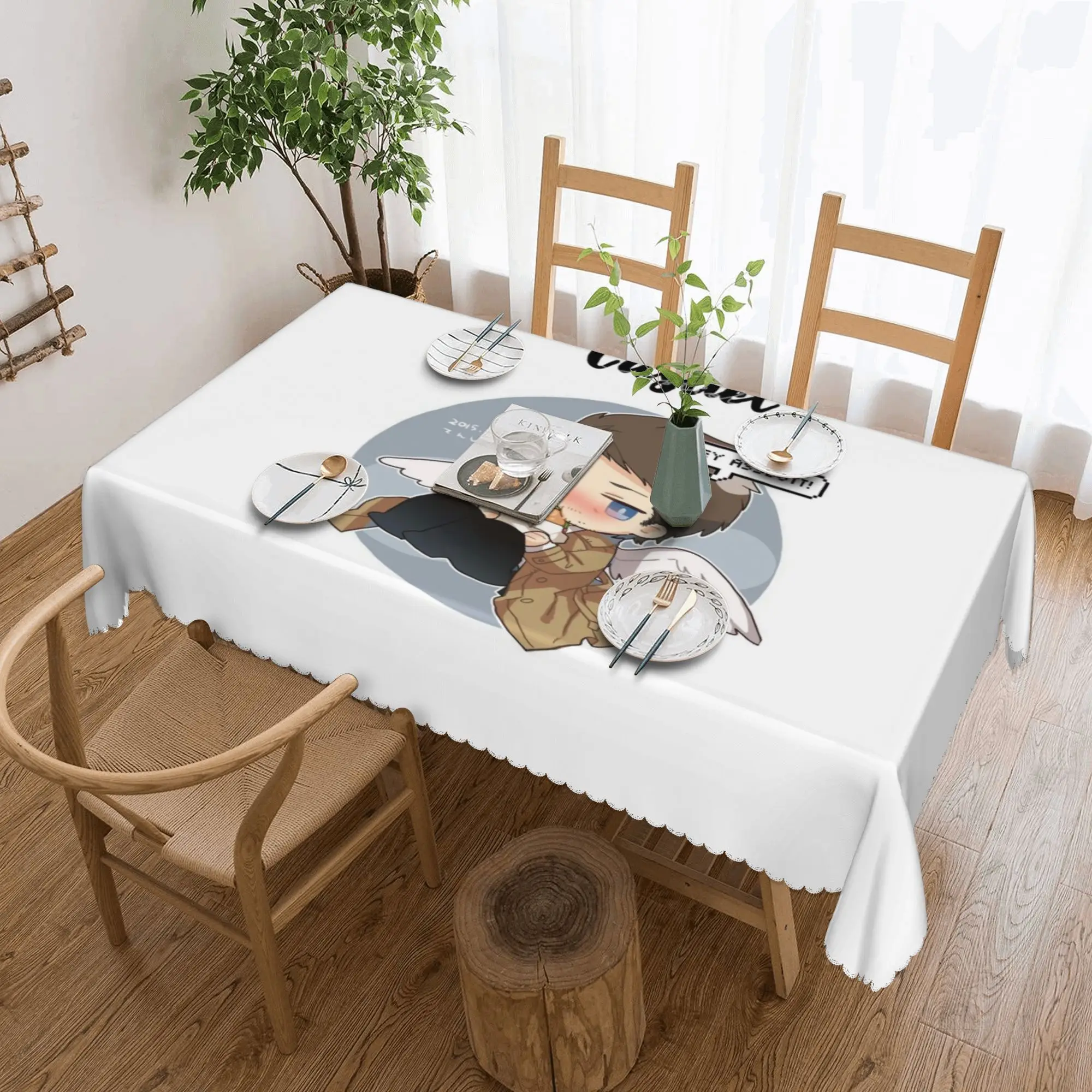 Customized Castiel FBI Badge Rectangular Tablecloth Waterproof Table Cover for Dining Events Table Cloth
Customized Castiel FBI Badge Rectangular Tablecloth Waterproof Table Cover for Dining Events Table Cloth