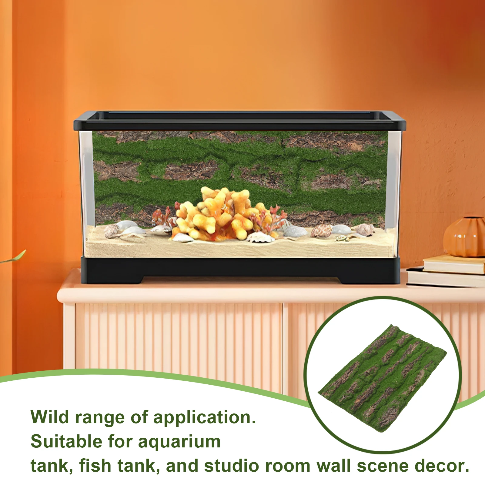 Reptile Background Garden High Simulated Artificial Bark Decorative Aquarium Fish Tank Background Indoor Reptile Accessory
Reptile Background Garden High Simulated Artificial Bark Decorative Aquarium Fish Tank Background Indoor Reptile Accessory