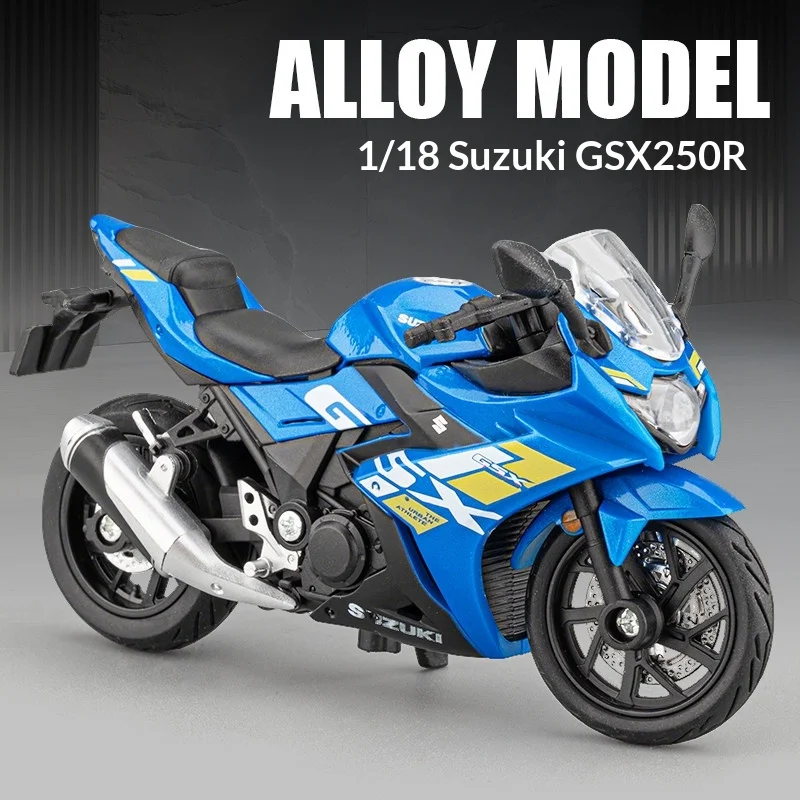 Suzuki GSX250R Heavy Motorcycle Model Collection Ornaments Alloy 1:18 Simulation Motorcycle Figures Toys Gifts
Suzuki GSX250R Heavy Motorcycle Model Collection Ornaments Alloy 1:18 Simulation Motorcycle Figures Toys Gifts