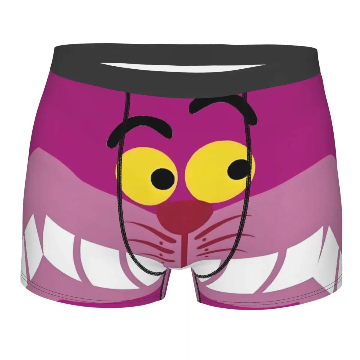 Custom Smiling Cheshire Cat Underwear Men Stretch Cartoon Animal Boxer Briefs Shorts Panties Soft Underpants For Homme
Custom Smiling Cheshire Cat Underwear Men Stretch Cartoon Animal Boxer Briefs Shorts Panties Soft Underpants For Homme
