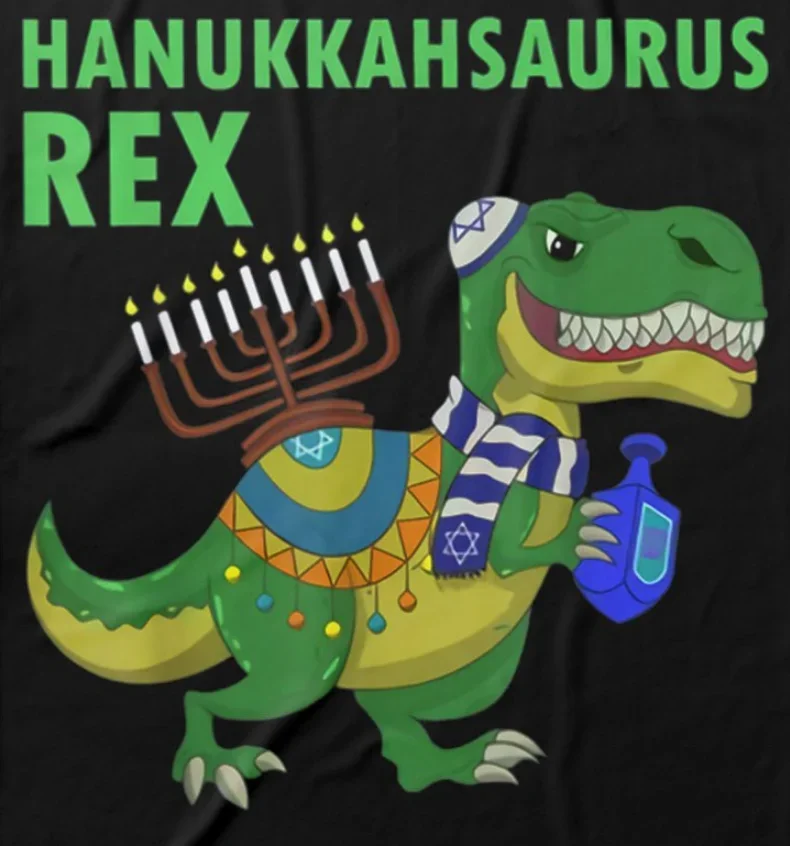 Hanukkahsaurus Rex Funny T Rex Dinosaur Hanukkah T-Shirt 100% Cotton O-Neck Summer Short Sleeve Casual Mens T-shirt Size S-3XL
Hanukkahsaurus Rex Funny T Rex Dinosaur Hanukkah T-Shirt 100% Cotton O-Neck Summer Short Sleeve Casual Mens T-shirt Size S-3XL