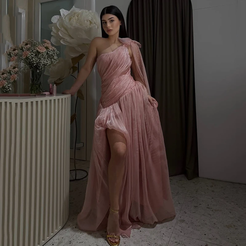 Thinyfull Sexy Maxi A-Line Prom Dresses One Shoulder Side Slit Evening Dress Women Night Cocktail Party Prom Gowns Customized
Thinyfull Sexy Maxi A-Line Prom Dresses One Shoulder Side Slit Evening Dress Women Night Cocktail Party Prom Gowns Customized