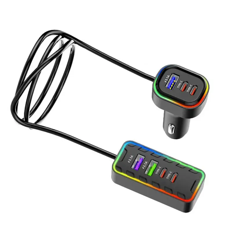 Автомобильный адаптер с USB-портами, многопортовое подключаемое зарядное устройство, адаптер, многофункциональное теплостойкое зарядное устройство для телефона, стильный автоматический адаптер
Автомобильный адаптер с USB-портами, многопортовое подключаемое зарядное устройство, адаптер, многофункциональное теплостойкое зарядное устройство для телефона, стильный автоматический адаптер