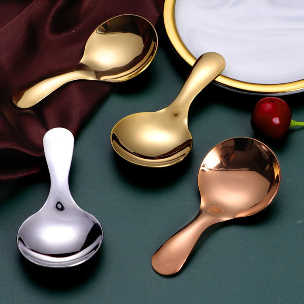 8 Pcs Mini Stainless Steel Spoon Wide Round Short Teaspoon Serving Spoons Child Soup
8 Pcs Mini Stainless Steel Spoon Wide Round Short Teaspoon Serving Spoons Child Soup