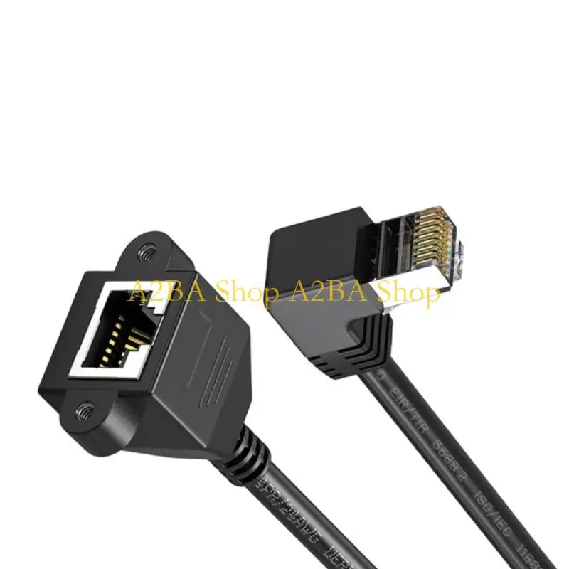 A2BA Cat6 Ethernet Extender Cable 5 Angled Design FTP Shielded RJ45 Adapter Cord
A2BA Cat6 Ethernet Extender Cable 5 Angled Design FTP Shielded RJ45 Adapter Cord