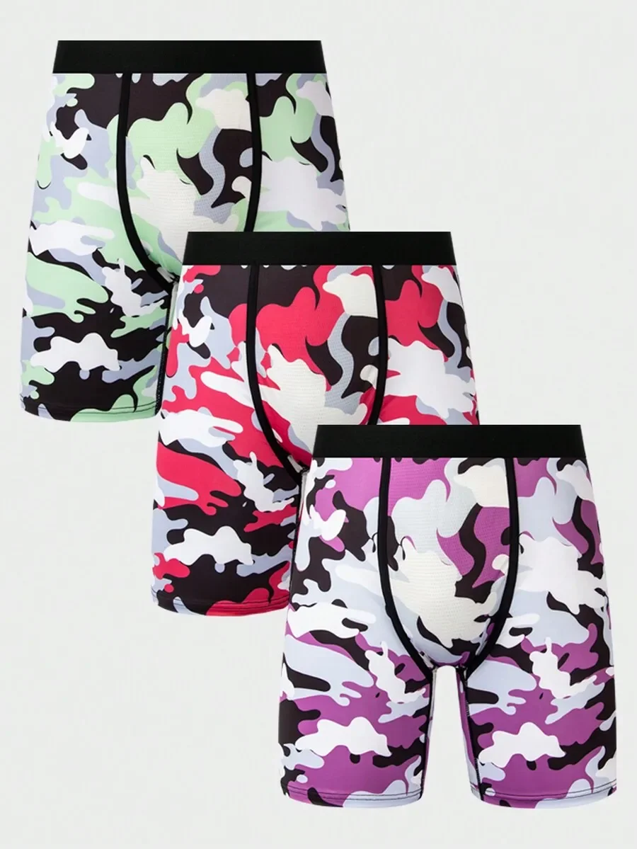 Mens Camouflage Print Boxer Briefs 3 Pack
Mens Camouflage Print Boxer Briefs 3 Pack