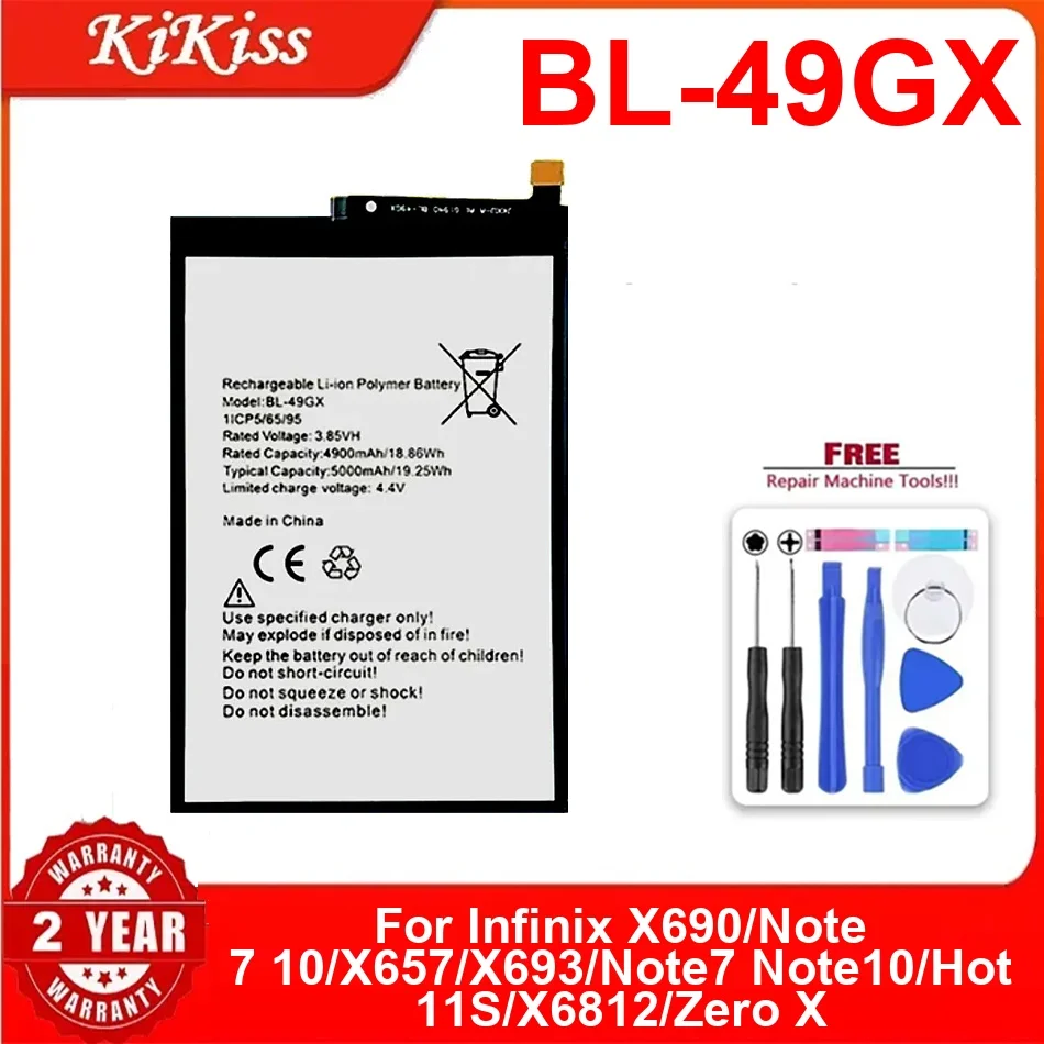 Аккумулятор 5000 мАч для мобильного телефона Infinix X690 Note 7 10 X657 X693 Note7 Note10 Hot 11S X6812 Zero X
Аккумулятор 5000 мАч для мобильного телефона Infinix X690 Note 7 10 X657 X693 Note7 Note10 Hot 11S X6812 Zero X