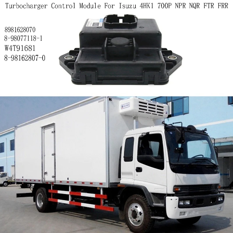 8981628070 Turbocharger Control Module For Isuzu 4HK1 700P NPR NQR FTR FRR 8-98077118-1 W4T91681 8-98162807-0-A58X
8981628070 Turbocharger Control Module For Isuzu 4HK1 700P NPR NQR FTR FRR 8-98077118-1 W4T91681 8-98162807-0-A58X