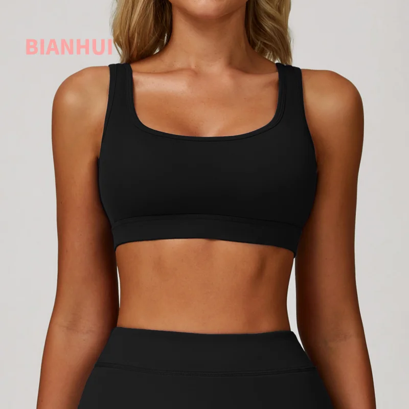 BIANHUI Women's Gym Tops Tight-Fitting Beauty Back Running Shockproof Yoga Underwear Sports Running Fitness Bra Woman Clothing
BIANHUI Women's Gym Tops Tight-Fitting Beauty Back Running Shockproof Yoga Underwear Sports Running Fitness Bra Woman Clothing